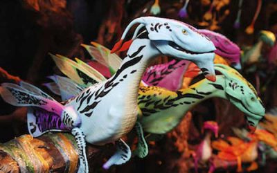 Connect With a Banshee at The Rookery inside Windtraders in Pandora – The World of Avatar