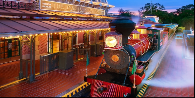 Disney parks hot sale train