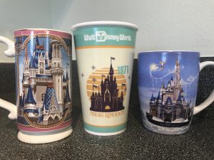 Cinderella Castle Mugs from Walt Disney World