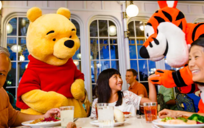 Dining With Winnie the Pooh at the Crystal Palace