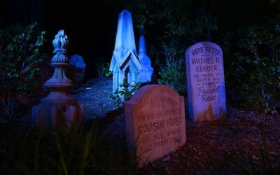 A Tour of the Haunted Mansion Graveyard