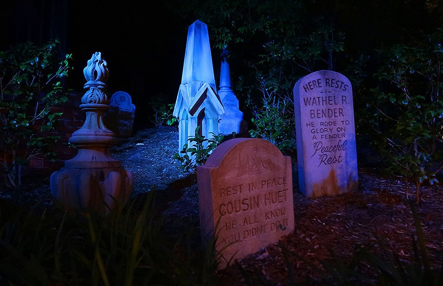 haunted graveyard