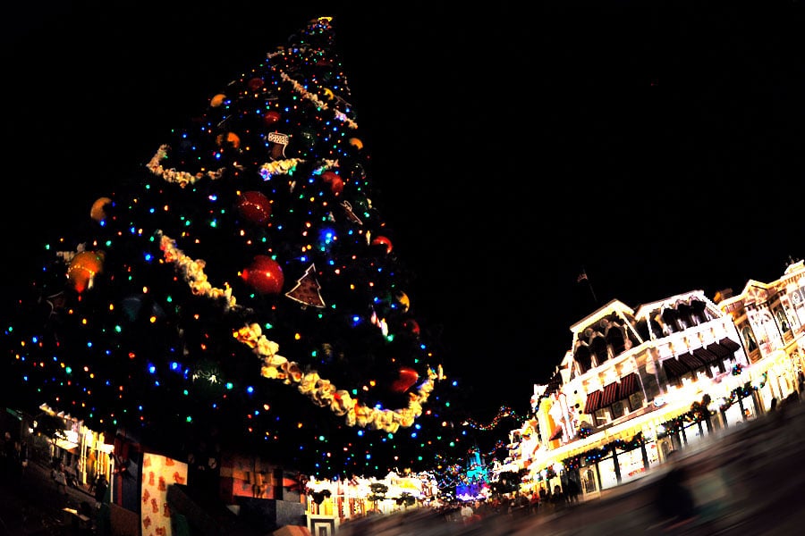 Main Street U.S.A. Christmas Tree