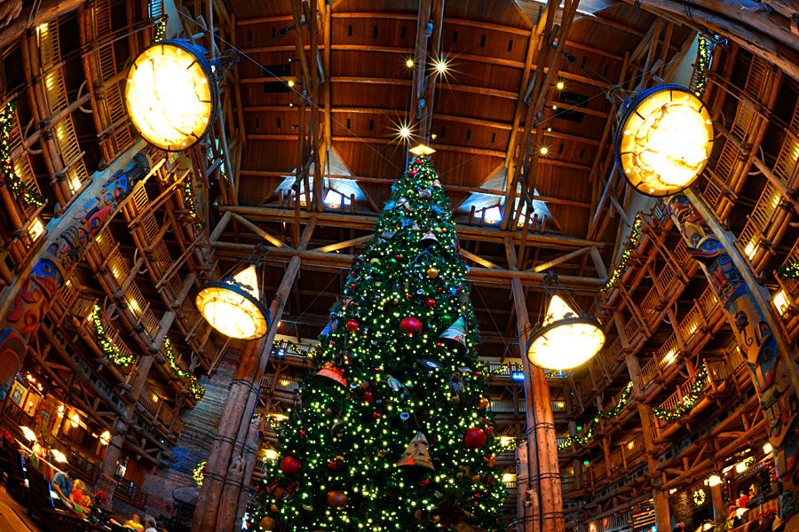 Wilderness Lodge Christmas Tree