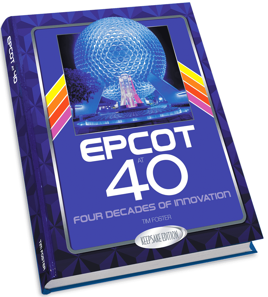 Epcot 40th Anniversary Book