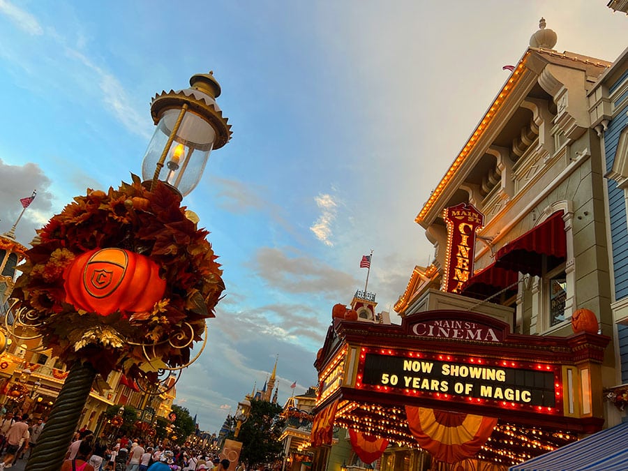 Halloween on Main Street USA