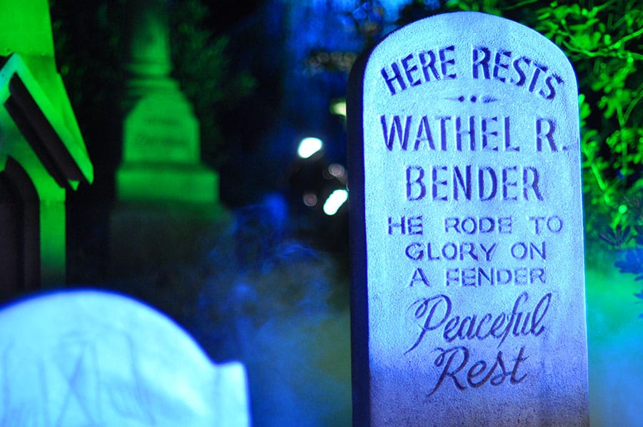 Haunted Mansion Graveyard