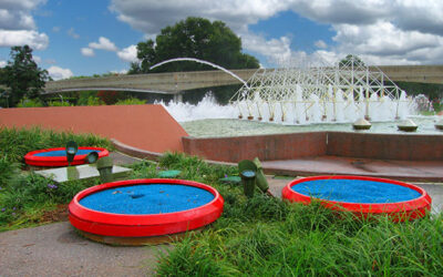 The Secret Behind the Leaping Fountains at the Imagination Pavilion